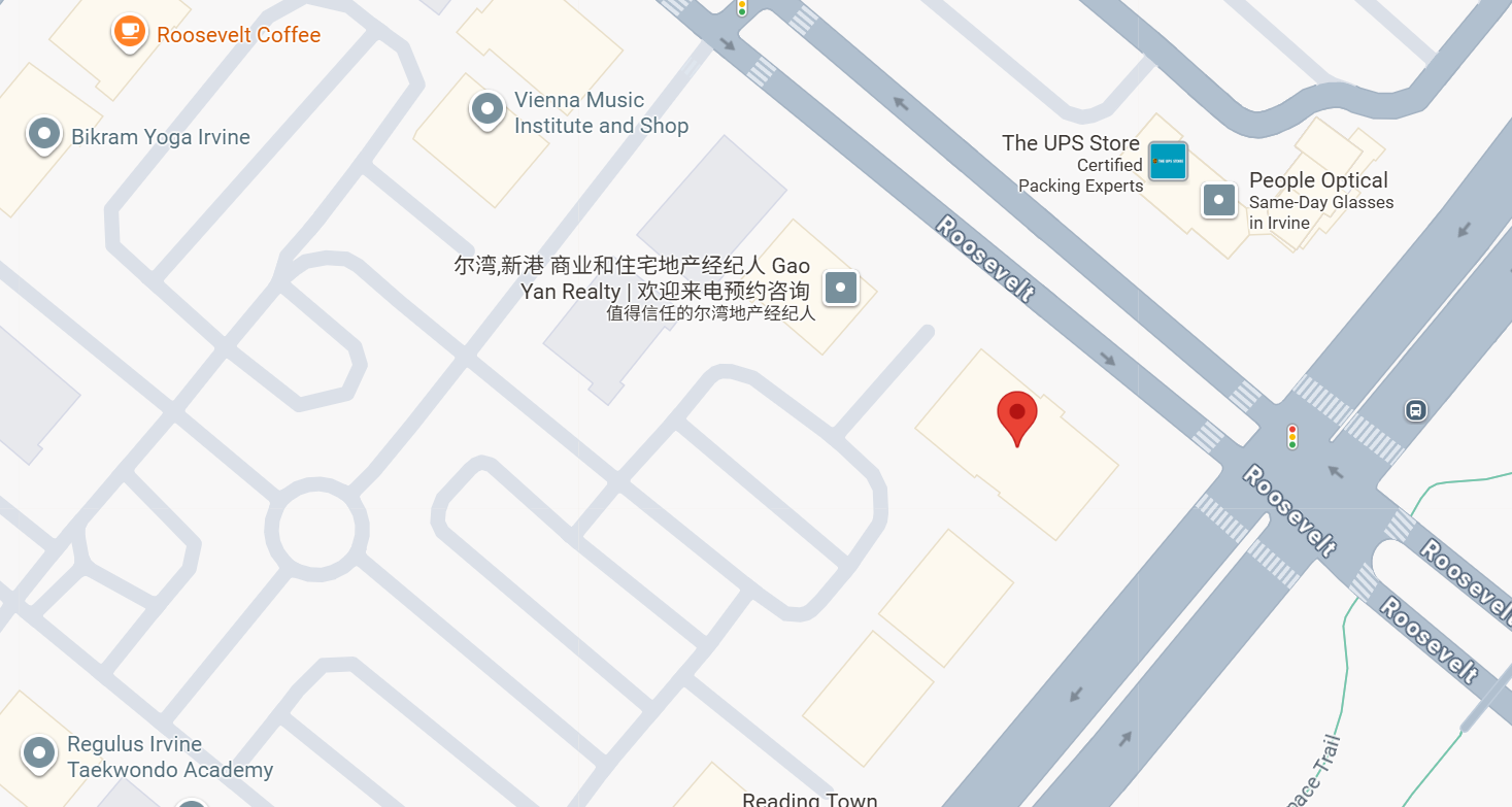 Los Angeles Office Location Map